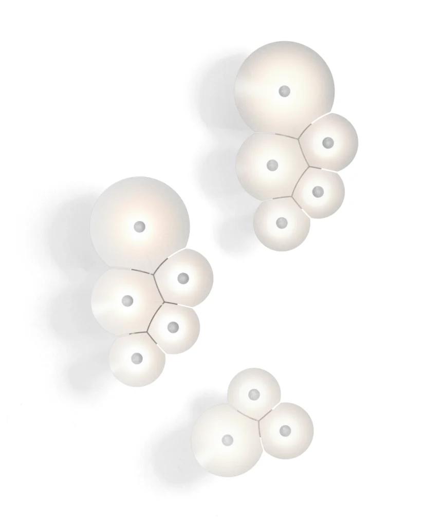 LUCEPLAN lampe murale applique ou au plafond BULBULLIA D95A3