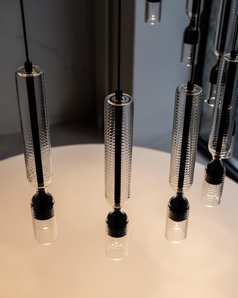 PENTA LIGHT lampe à suspension MISTY TEXTURE MICRO H 30 cm