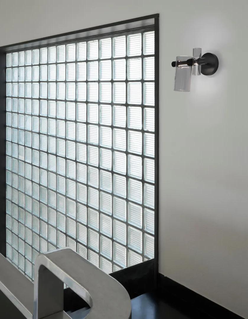 OLUCE lampe murale DANCING GLASS