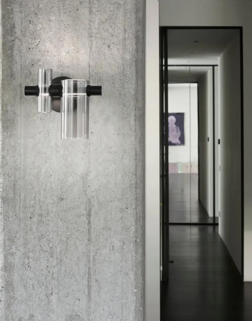 OLUCE lampe murale DANCING GLASS