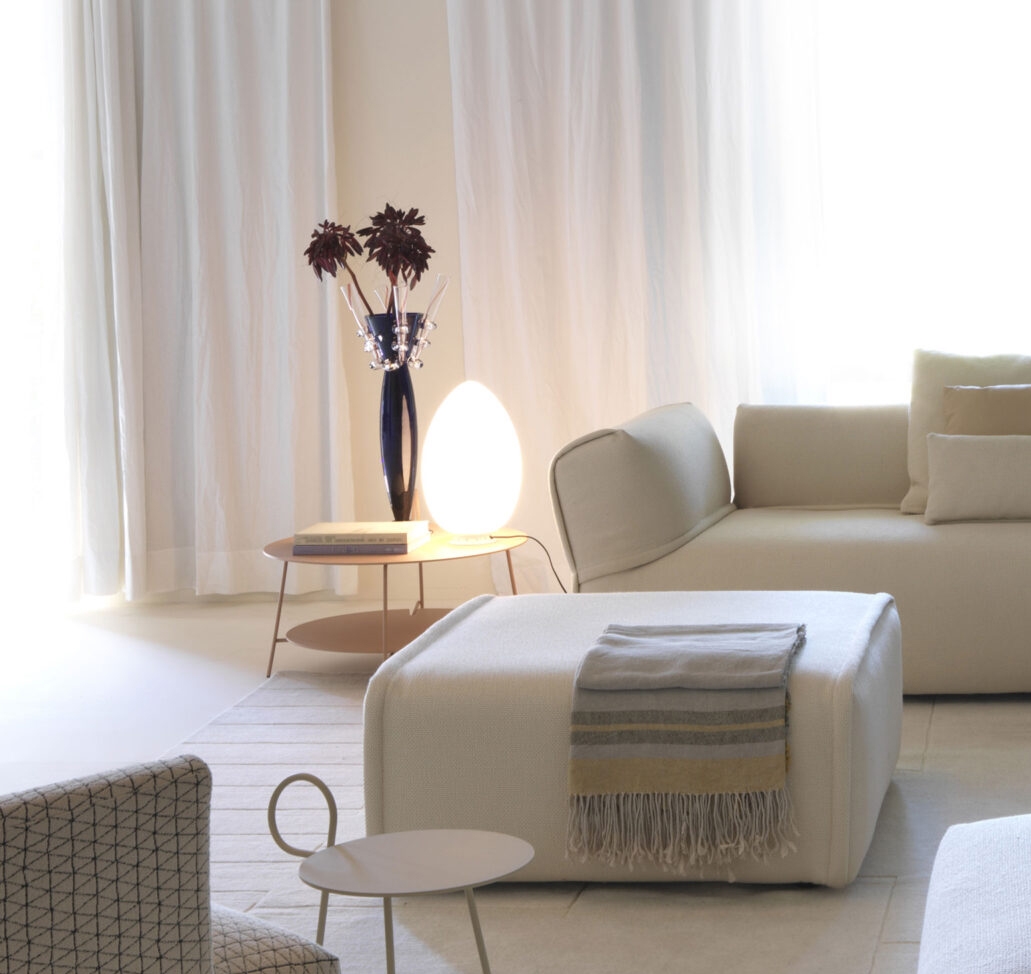 FONTANA ARTE lampe de table UOVO