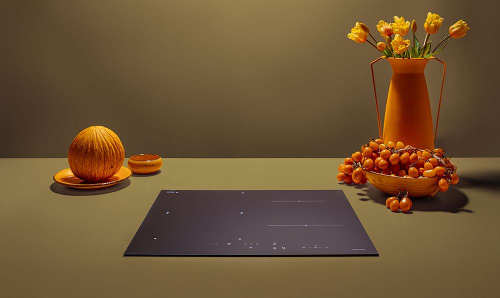 FALMEC plaque à induction 58 cm NOIR OPAQUE avec Dialogue System