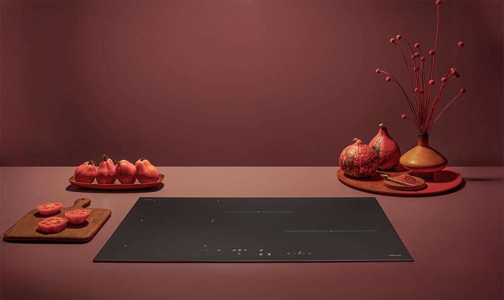 FALMEC plaque à induction 78 cm NOIR OPAQUE avec Dialogue System