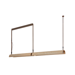 BOVER lampe à suspension ALUET S/100/2L