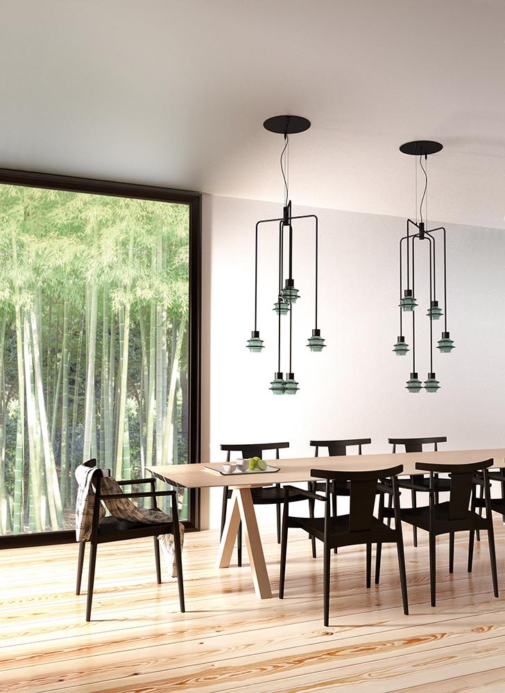 BOVER lampe à suspension DROP S/01