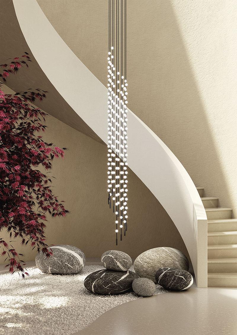 MARTINELLI LUCE lampe à suspension MULTIDOT composition 1