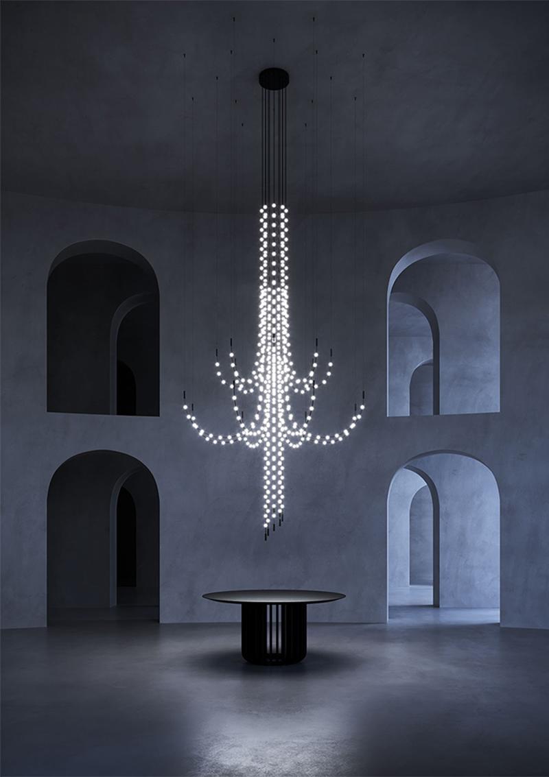 MARTINELLI LUCE lampe à suspension MULTIDOT composition 1