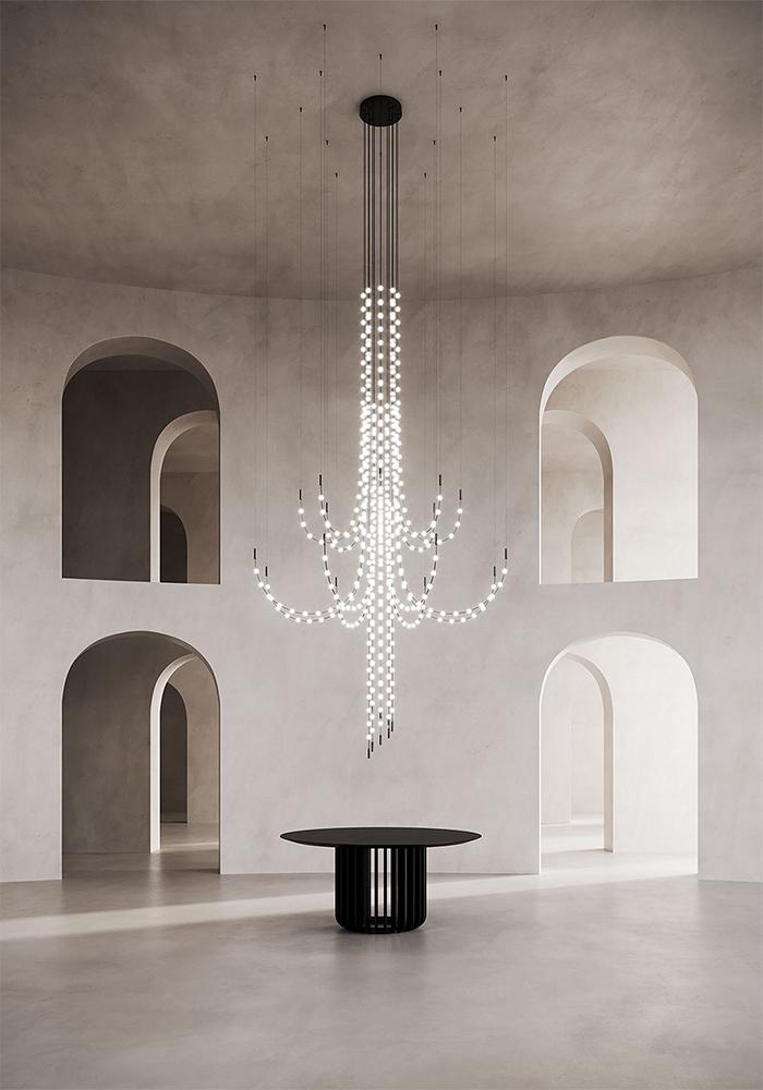 MARTINELLI LUCE lampe à suspension MULTIDOT composition 1