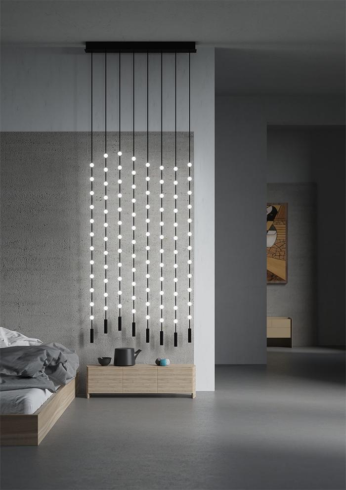 MARTINELLI LUCE lampe à suspension MULTIDOT composition 1