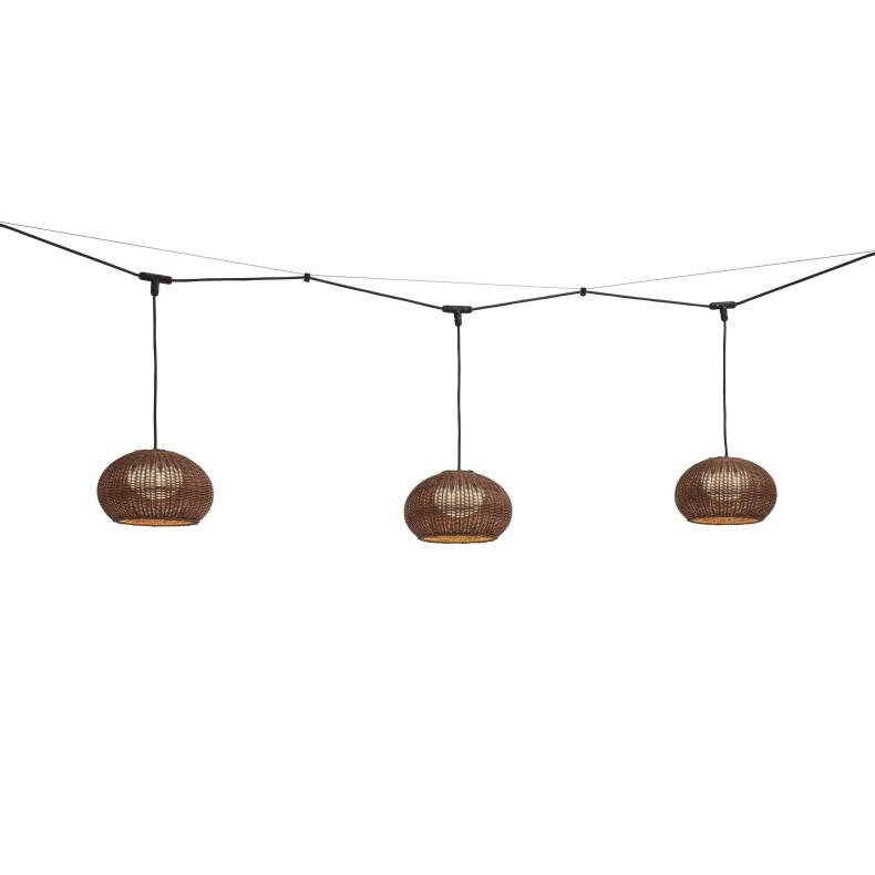 BOVER lampe à suspension pour extérieur GAROTA CATENARY S/27/4L OUTDOOR
