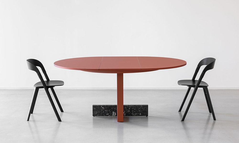 MAGIS table extensible ronde Pied-à-terre