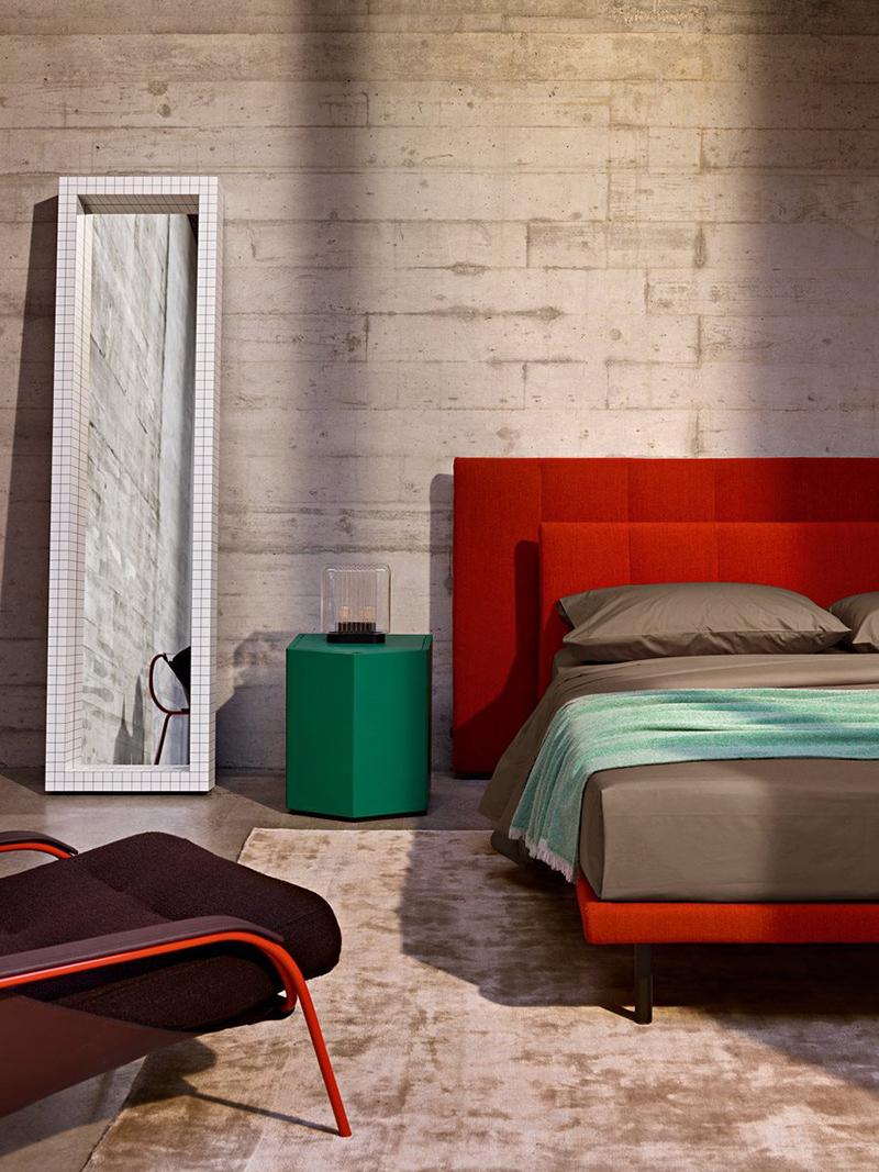 ZANOTTA miroir sur pied QUADERNA