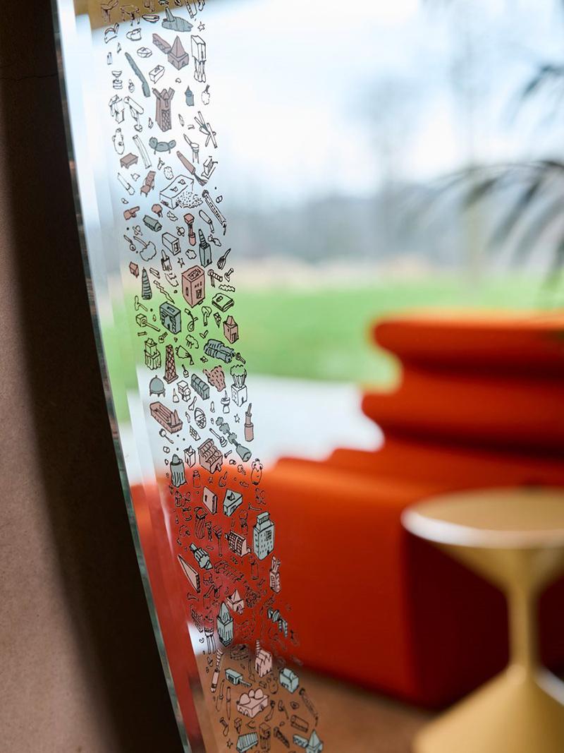 ZANOTTA miroir murale SOSIA