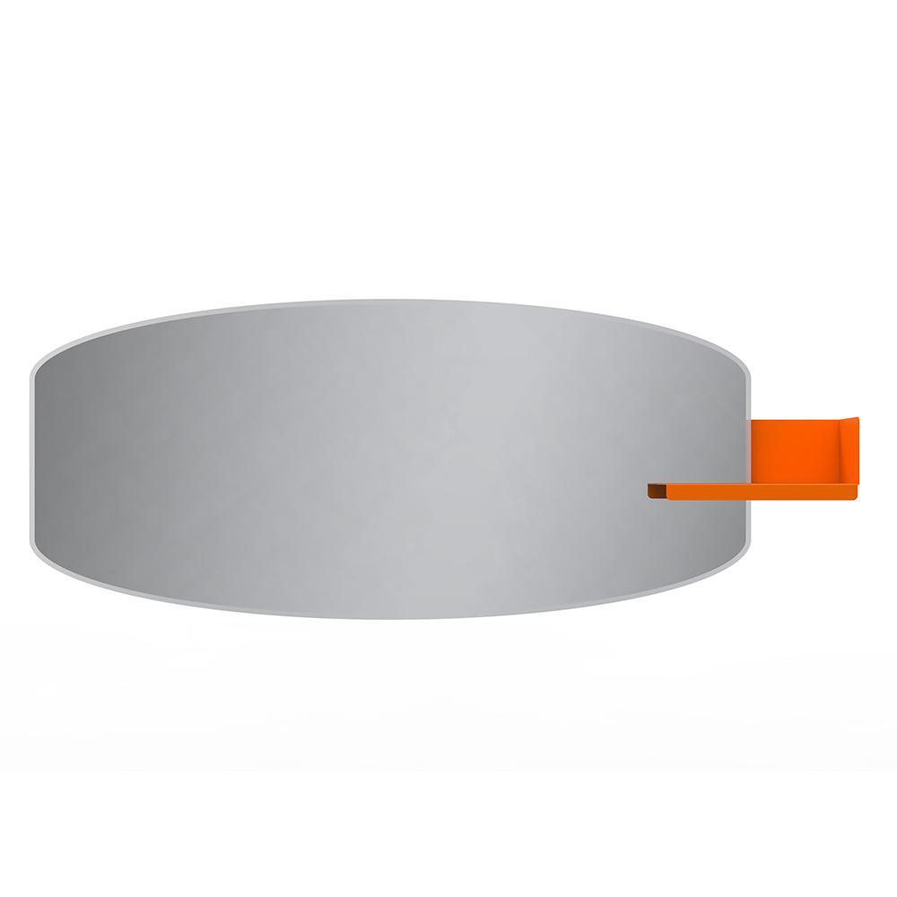 MEME DESIGN miroir murale avec 1 étagère CACTUS BOTTE COMPLETO