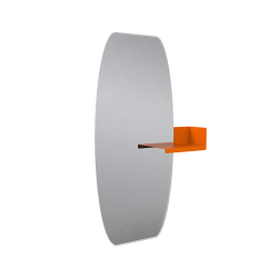 MEME DESIGN miroir murale avec 1 étagère CACTUS BOTTE COMPLETO