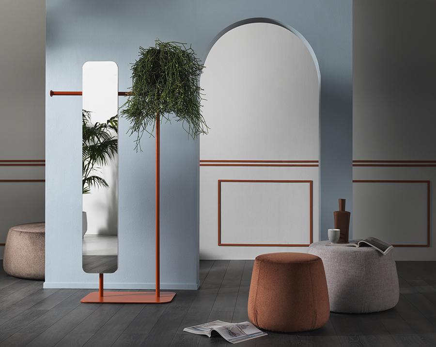 MEME DESIGN valet avec miroir BABELE