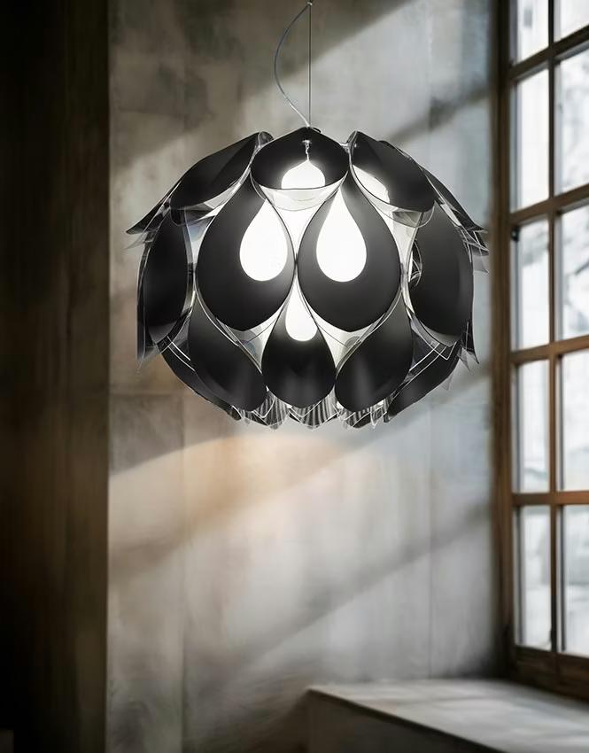 SLAMP lampe à suspension FLORA BLACK