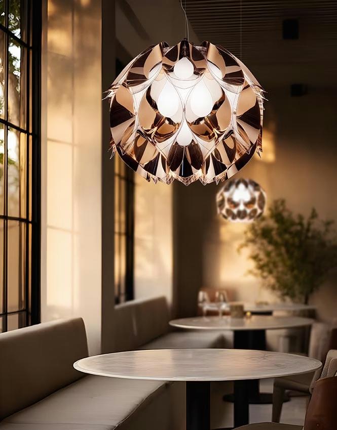 SLAMP lampe à suspension FLORA COPPER