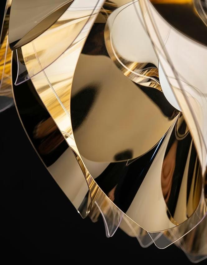 SLAMP lampe à suspension FLORA GOLD