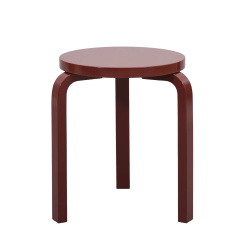 ARTEK sgabello STOOL 60 BURGUNDY LACQUARED