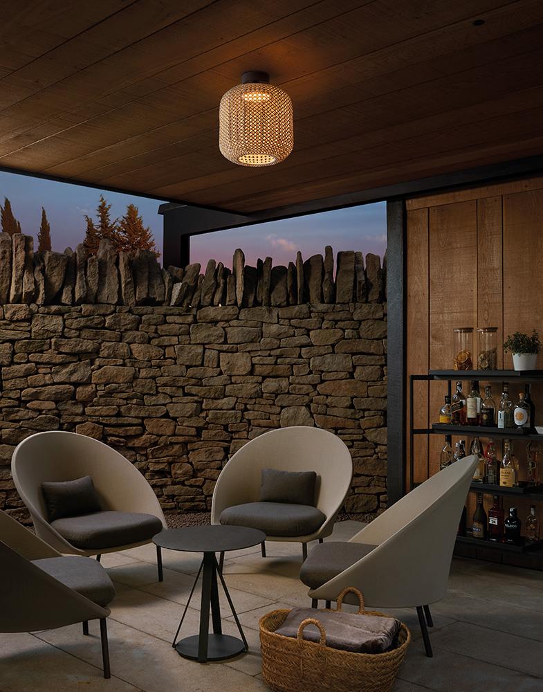 BOVER lampe de plafond pour extérieur NANS PF/31 OUTDOOR