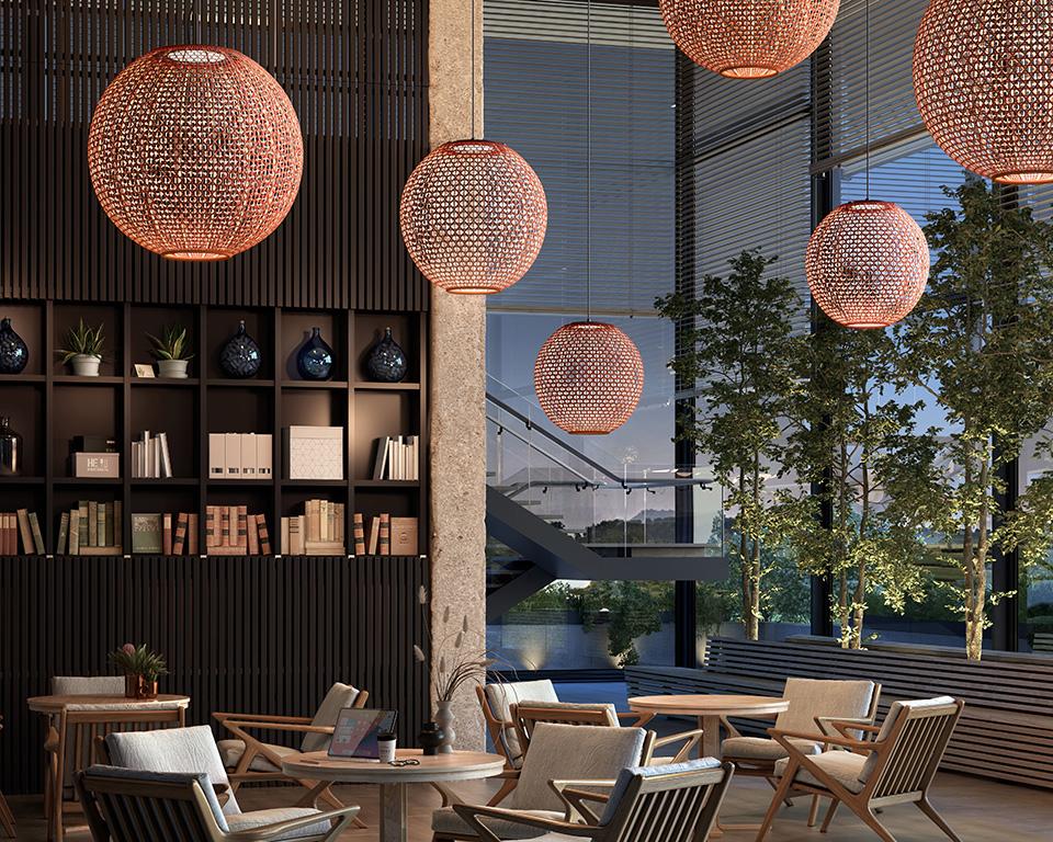 BOVER lampe à suspension pour extérieur NANS SPHERE S/60 OUTDOOR