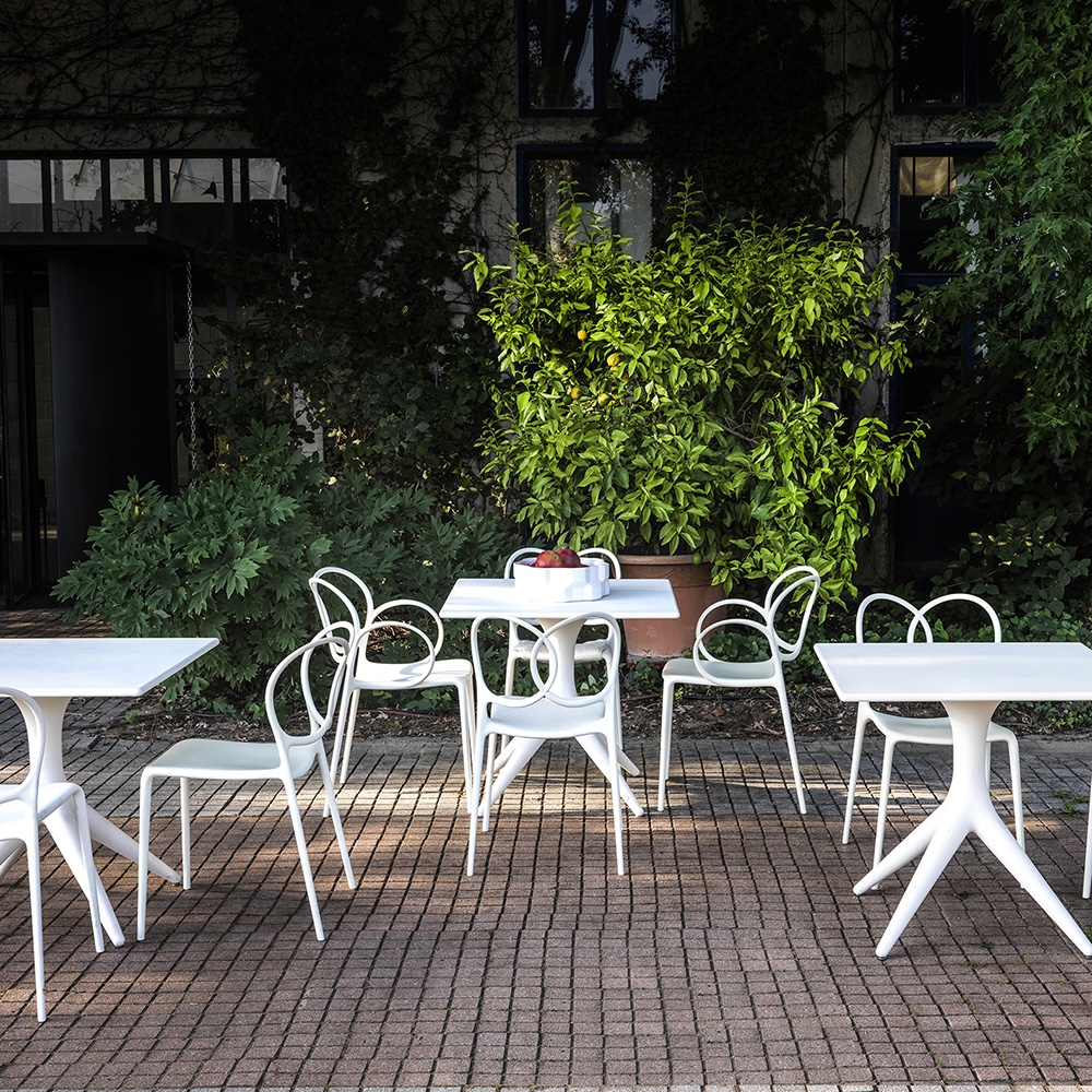 DRIADE set de 4 chaises pour extérieur SISSI