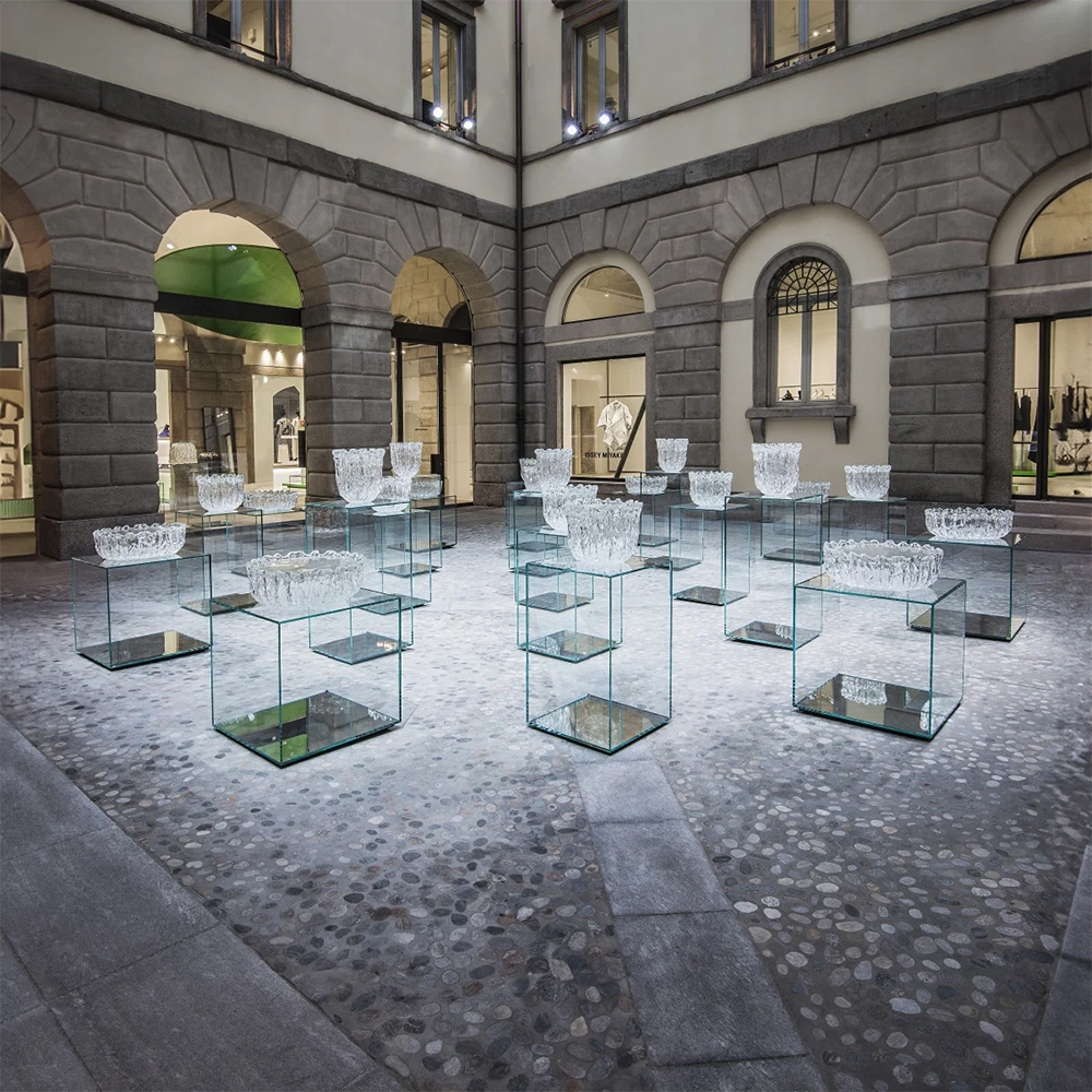 GLAS ITALIA table basse FOUNTAIN