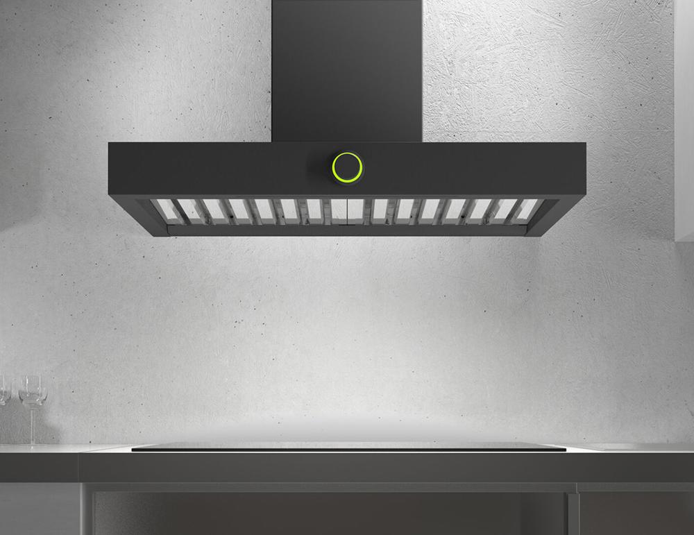 AIRFORCE hotte murale VIS BOXY NO DROP