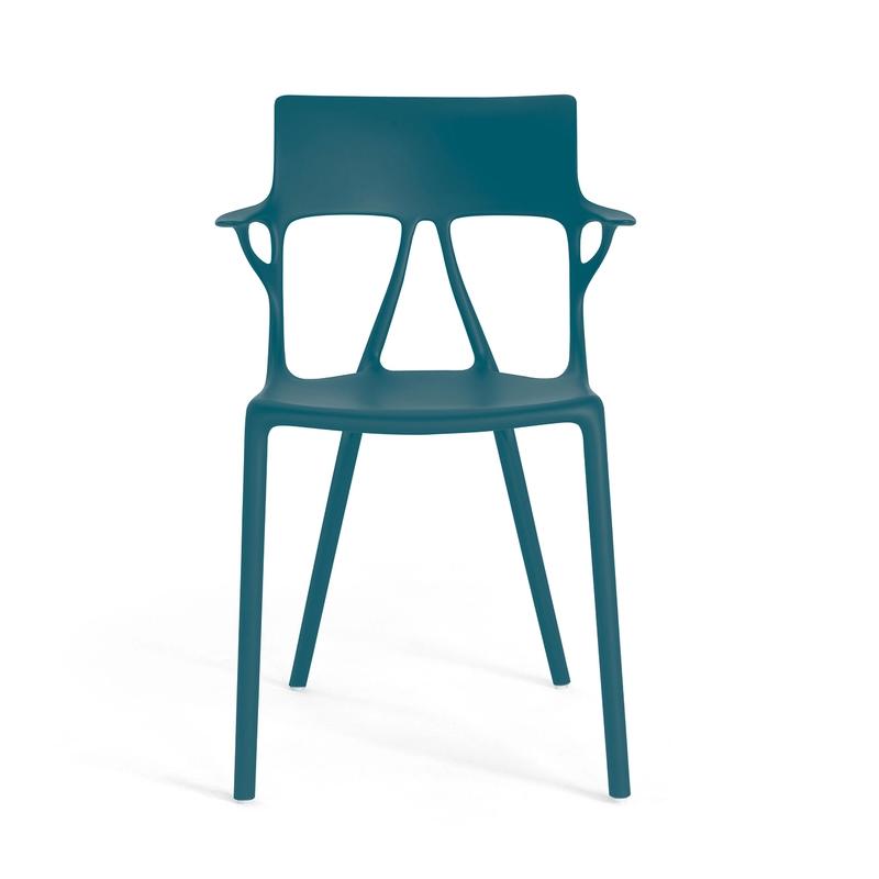 KARTELL set de 2 chaises avec accoudoirs AI - THE FIRST CHAIR CREATED BY A.I.