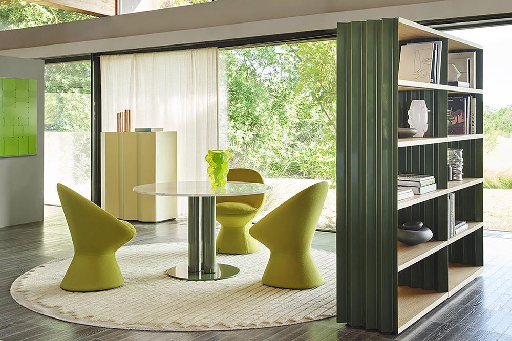 ZANOTTA table ronde MARCUSO 2531 Ø 130 cm