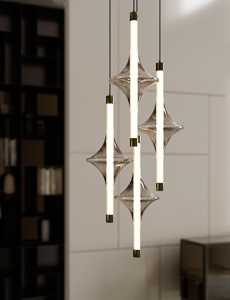 BONTEMPI lampe à suspension RAIN