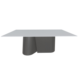 BONTEMPI table fixe rectangulaire KIMONO 54.01 200x100 cm