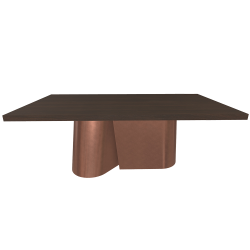 BONTEMPI table fixe rectangulaire KIMONO 54.01 200x100 cm