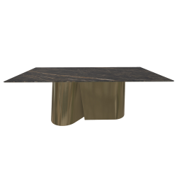 BONTEMPI table fixe rectangulaire KIMONO 54.01 200x100 cm