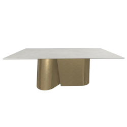 BONTEMPI table fixe rectangulaire KIMONO 54.01 200x100 cm