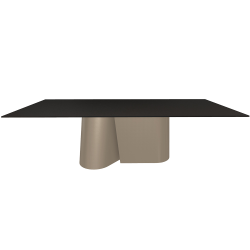 BONTEMPI table fixe rectangulaire KIMONO 54.03 250x100 cm