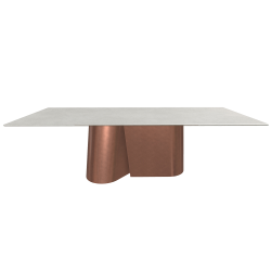BONTEMPI table fixe rectangulaire KIMONO 54.03 250x100 cm