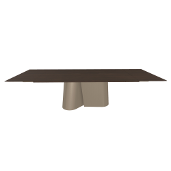 BONTEMPI table extensible rectangulaire KIMONO 54.07 290/240/190x100 cm