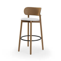 ALMA DESIGN tabouret avec coussin MINNIE H 74 cm