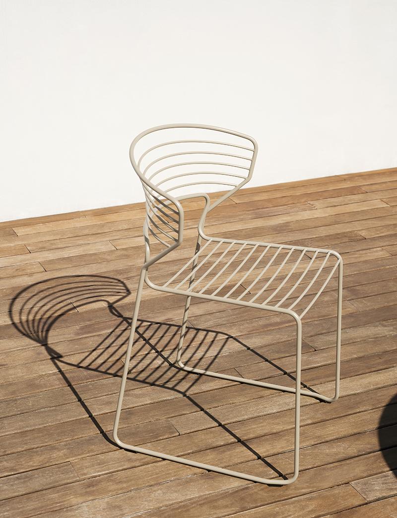 DESALTO chaise pour l'extérieur KOKI WIRE