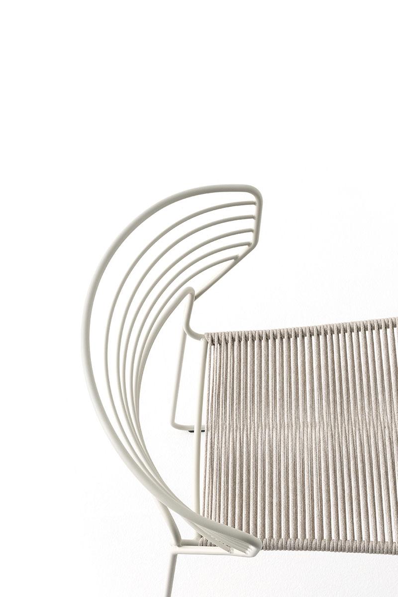 DESALTO chaise pour l'extérieur KOKI WIRE CORDA