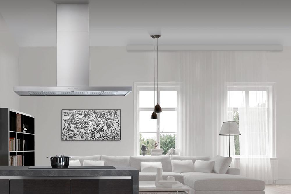 AIRONE hotte à îlot SLIM EVO