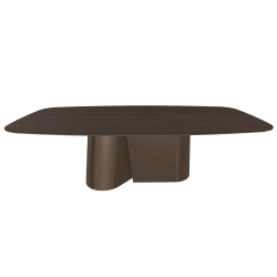 BONTEMPI table fixe rectangulaire tonneau KIMONO 54.11 250x120 cm