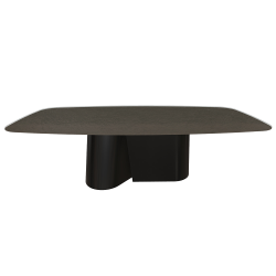 BONTEMPI table fixe rectangulaire tonneau KIMONO 54.11 250x120 cm