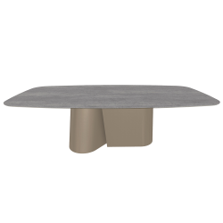 BONTEMPI table fixe rectangulaire tonneau KIMONO 54.11 250x120 cm