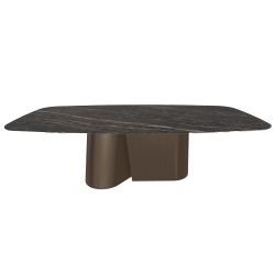 BONTEMPI table fixe rectangulaire tonneau KIMONO 54.11 250x120 cm