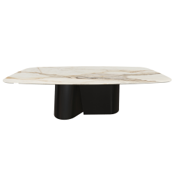 BONTEMPI table fixe rectangulaire tonneau KIMONO 54.11 250x120 cm
