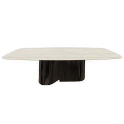 BONTEMPI table fixe rectangulaire tonneau KIMONO 54.11 250x120 cm