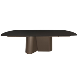 BONTEMPI table rectangulaire extensible en tonneau KIMONO 54.14 250/210/170x106 cm